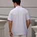 Men's Simple Business Casual Lapel Tops For Men, Exclusive Bull Head Embroidered Polo Shirts_voghion.com