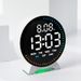 Nouvelle horloge électronique multifonction à LED avec alarme et veilleuse 6680_voghion.com