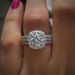 TK Full Diamond Luxurious Engagement For Women New Micro Paved Zirconia Luxury Style Ring_voghion.com