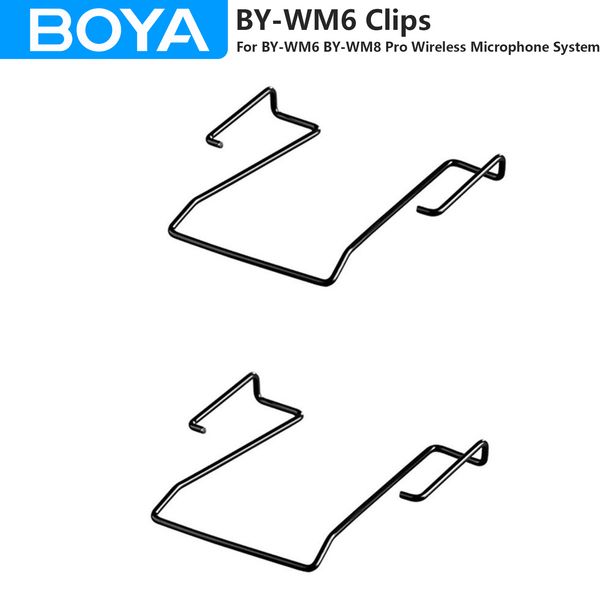 BOYA 2 pcs Belt Clips for BY-WM6 BY-WM8 Pro Wireless Microphone System_voghion.com