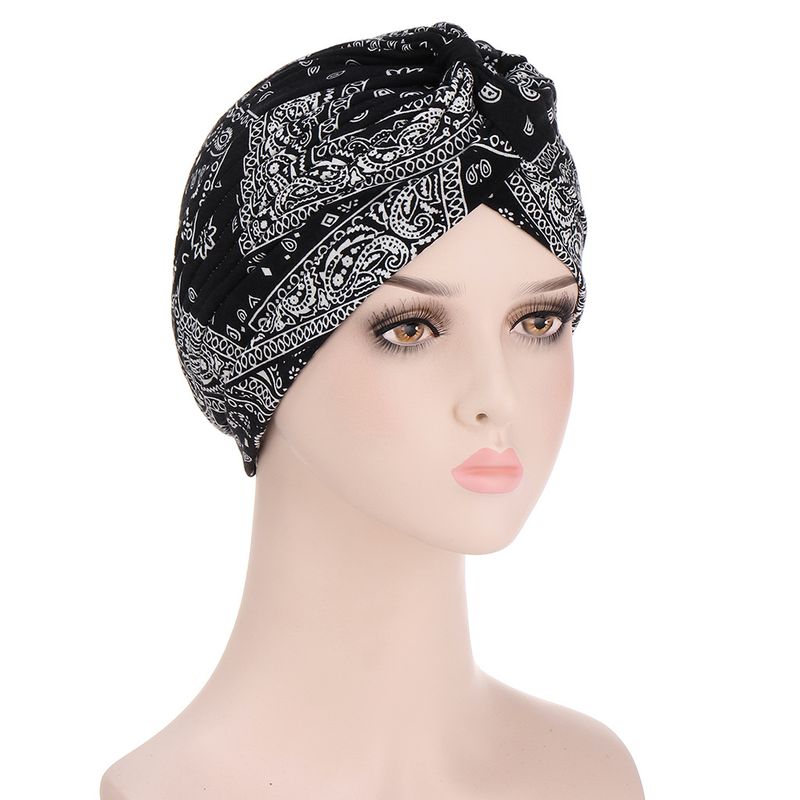 Leopard print Indian hat, turban hat, street dance Arabic hat, yoga hat, toe cap_voghion.com