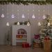 Christmas Wish Ball Curtain Lights - Romantic Holiday LED Decor For Windows, Shops & Display, Warm & Colorful Mix, Energy-Efficient G5 Bulbs_voghion.com