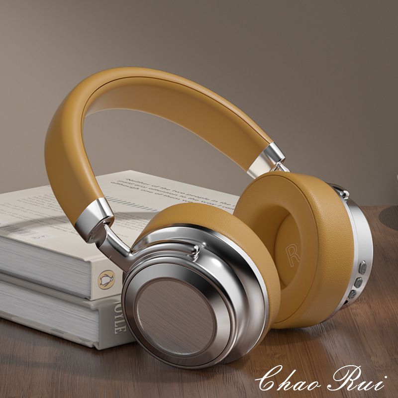 New Retro Cross-Border Hot-Selling Wireless Over-Ear Bluetooth Headphones With Deep Bass Stereo Sound, Card Slot, For_voghion.com
