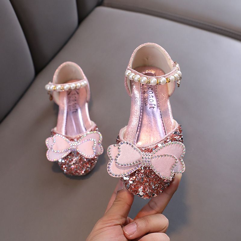 New Lady Baby Girl Girl Princess Diamond Single Shoe Shoes Dance Show Shoes Sandals_voghion.com