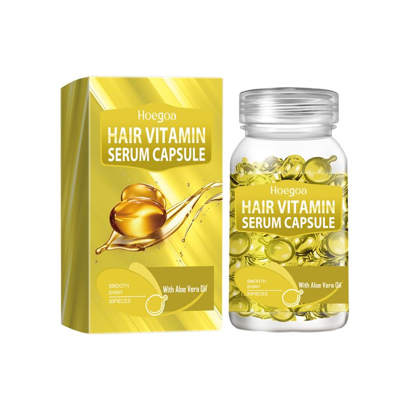 Yellow Hair Essence õlihoolduskapsel peanaha taastamiseks, kõõma eemaldamiseks, juuste niisutamiseks, pehmeks ja läikivaks muutmiseks_voghion.com