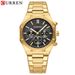 Orologio analogico al quarzo da uomo Curren 8440 con funzione data, resistente all'acqua fino a 30 m, quadrante rotondo, cassa in lega, vetro minerale, stile business_voghion.com