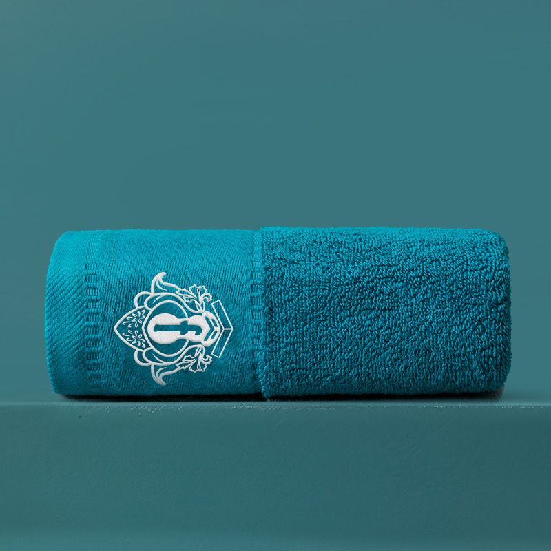 Kodutekstiilist rätik paksendatud puhtast puuvillast näopesu majapidamistarbeks pehme imav tikitud_voghion.com