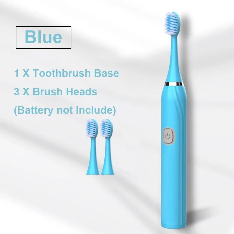 Elektrische tandenborstels voor volwassenen Sonic zachte borstelharen Antibacterieel Automatische thuisvibratie Waterdicht Whitening-tandenborstel_voghion.com