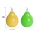 Flameless LED Candle Light - Realistic Pear & Apple Shape, Battery Operated, Halloween Christmas Party Decor, Home Table Centerpiece_voghion.com