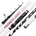 Beach Long Casting 4.5m High Carbon Super Hard Telescopic Silver Carp Bighead Sea Fishing Anchor Rod_voghion.com
