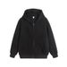 Herren Fleece Zip-Up Hoodie – Streetwear Essential mit silbernem Reißverschluss und überschnittener Schulter (S-XXXL)_voghion.com