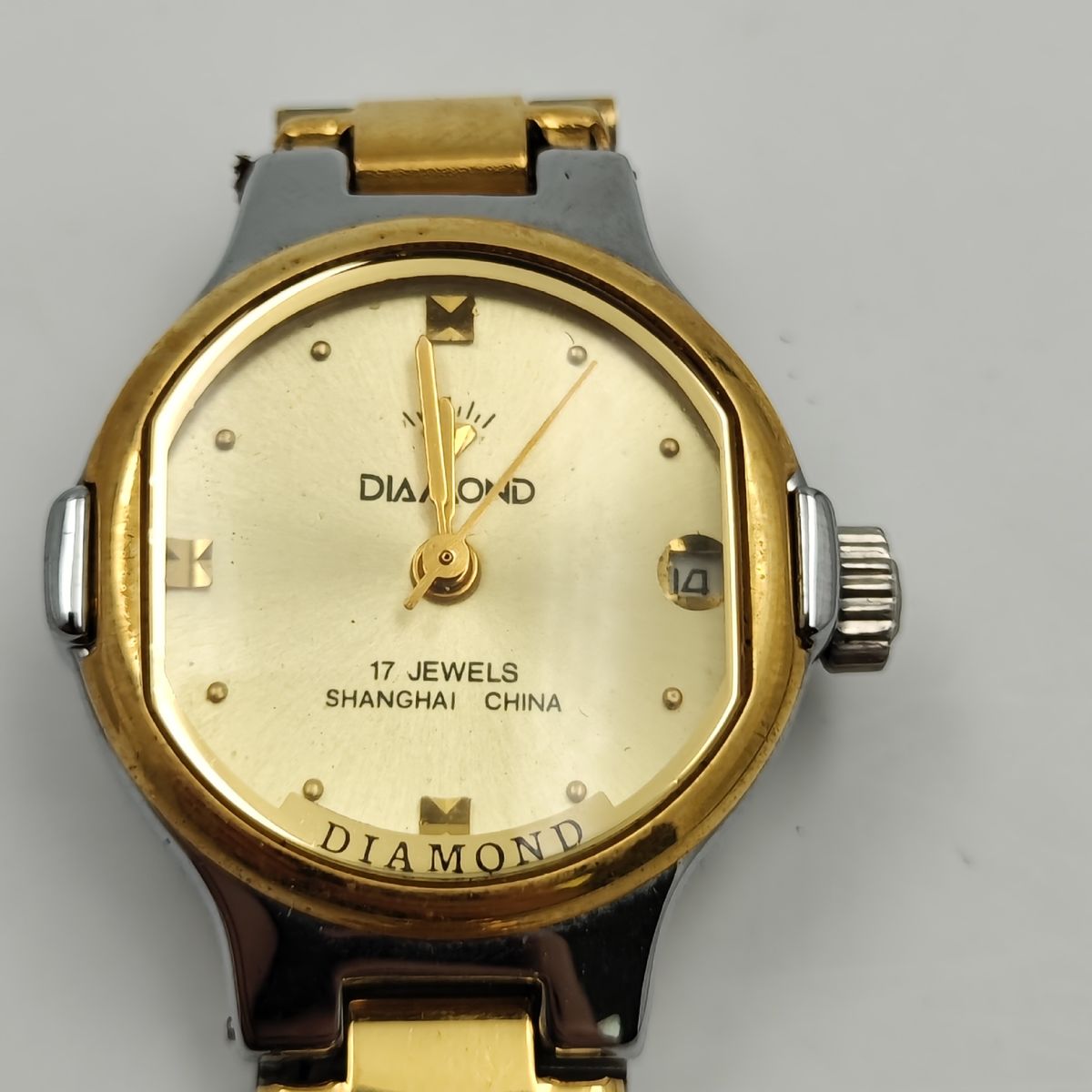 Montre mécanique de Shanghai, ancienne montre de collection, plaquée or, de plus de 20 ans_voghion.com