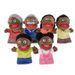 Toy African Family Plush Hand Puppet For Creative Roleplaying_voghion.com