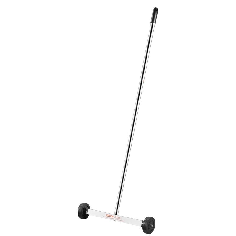 VEVOR Magnetic Sweeper With Wheels 15inch Mini 8 Lbs Capacity Adjustable Handle_voghion.com