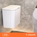 Lillian Bathroom Trash Can With Lid Narrow Spaces, Wall-Mounted, No Installation Needed, Storage Bin For Toilet And Kitchen,_voghion.com