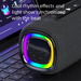 New Wireless Bluetooth Speaker Outdoor Waterproof Portable Super Subwoofer With RGB Light Game Sound_voghion.com