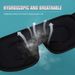 3D sovemaske rejseskygge øjenmaske til at sove bind for øjnene øjenbetræk natmaske soveøjenmaske øjenlap_voghion.com