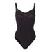 Tanga Shapewear Rückenfrei Enganliegender Jumpsuit Neckholder-Trägerkorsett_voghion.com