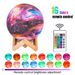3D Printing Galaxy Moon Lamp Moon Night Light Kids Night Light 16 Color Change Touch and Remote Control Galaxy Light As a Gift_voghion.com