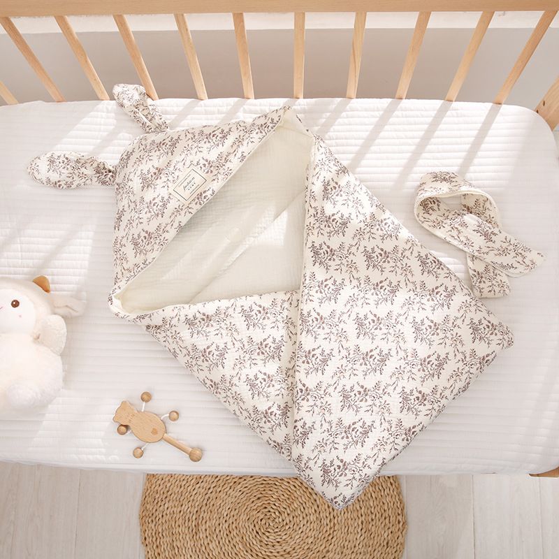 ToyPulse Baby Pure Cotton Class A Newborn Wrap Blanket Autumn Winter Thickened Swaddle Essential For Delivery Room All Seasons_voghion.com