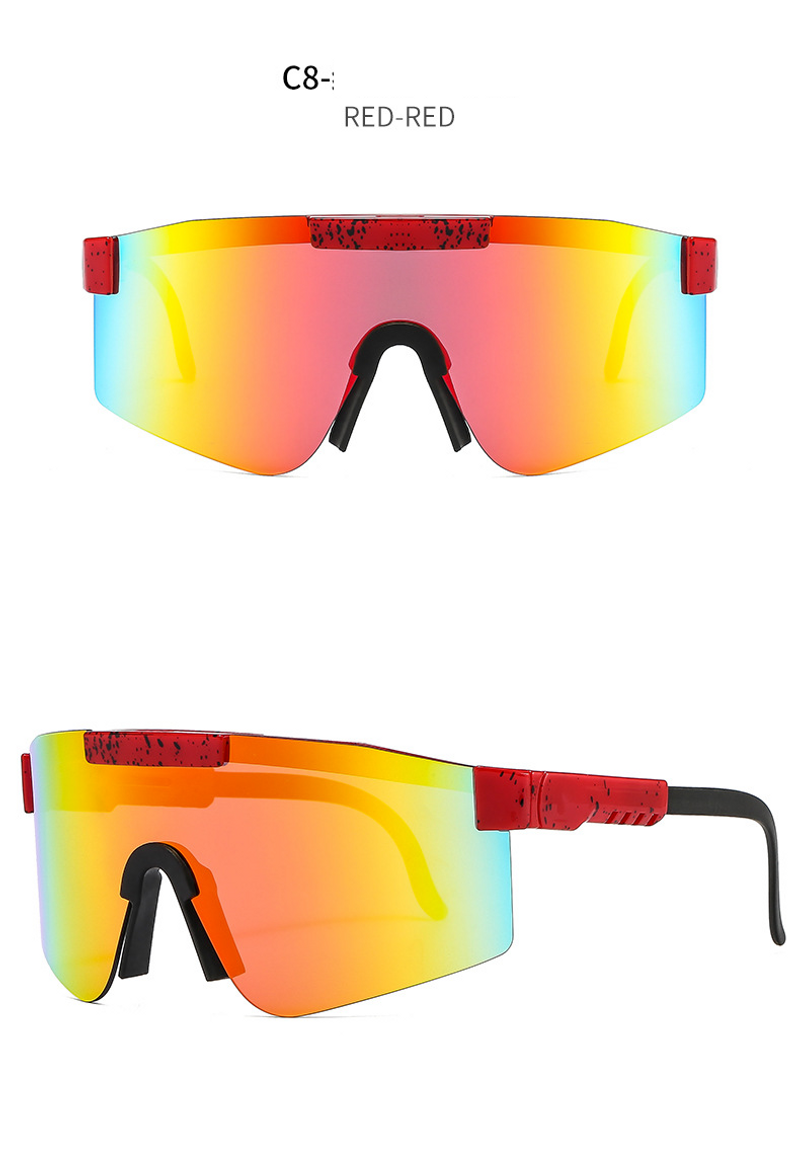 New outdoor sunglasses cycling sports skiing fashion men's and women's cycling eye protection sunglasses_voghion.com