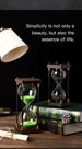 Classic Wooden Hourglass 60-minute/30-minute Timer, A Simple Decorative Piece For Home And Office Use._voghion.com