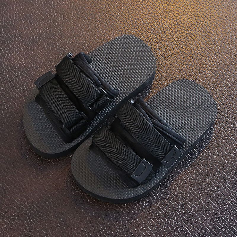 Pantoufles d'été pour enfants, garçons, bébé, vêtements d'extérieur antidérapants, chaussures de plage, pantoufles vietnamiennes parent-enfant, pantoufles transfrontalières de grande taille pour filles_voghion.com
