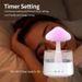 Cloud Raindrop Aromatherapy Machine Colorful Night Light Ultrasonic Essential Oil Aromatherapy Remote Control Humidifier Nebulizer_voghion.com