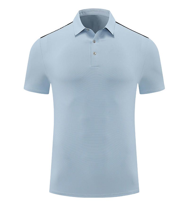 Golfbekleidung Sommerkragen Kurzarm-Sport-T-Shirt für Männer und Frauen_voghion.com