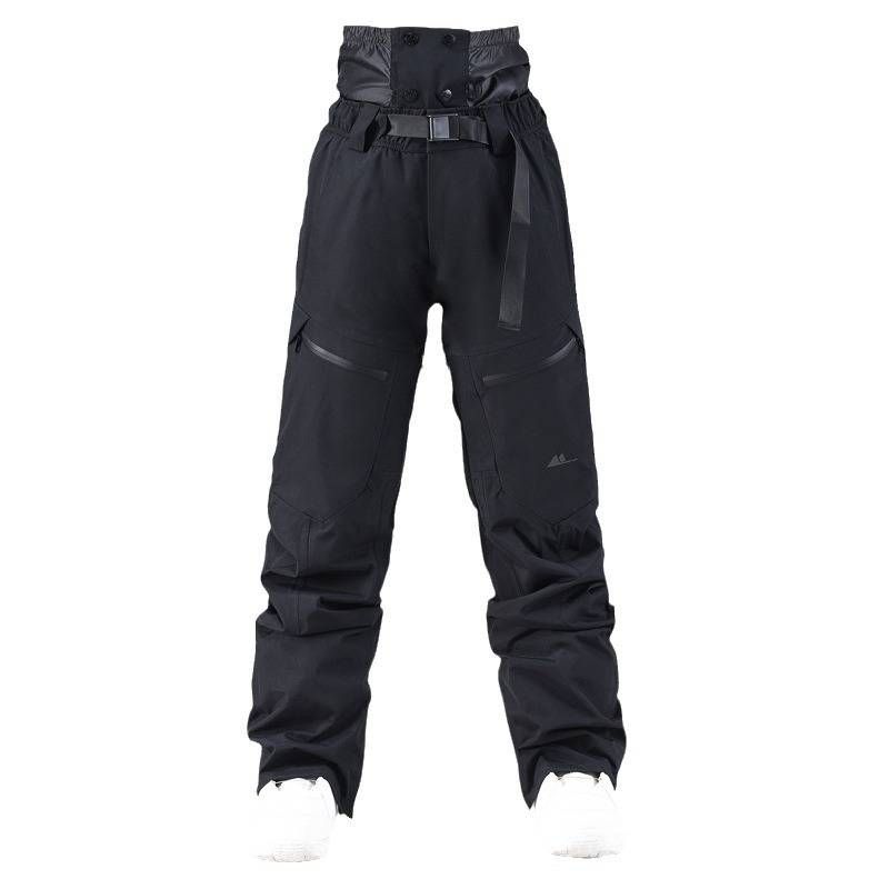 Ropa para hombre, deportes al aire libre, a prueba de viento, impermeable, cálida, para esquí de una o dos tablas, pantalones casuales de algodón para nieve, comercio electrónico que apoya la distribución_voghion.com