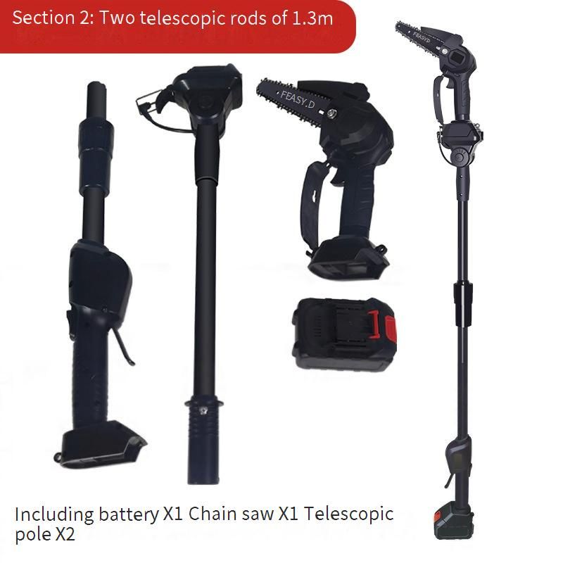 Cordless Mini Chainsaw With Lithium Battery - Lightweight Handheld Electric Saw For Tree Pruning, Branch Cutting & Woodworking - SK5 Chain_voghion.com