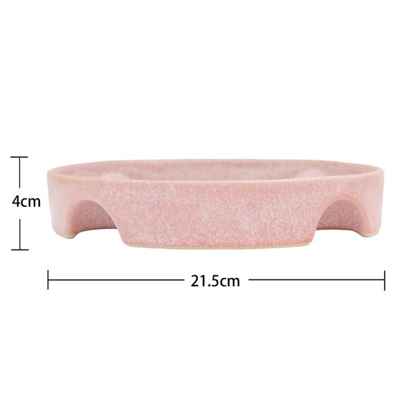 Ceramic Slows Eating Speed Slow Feeder Pet Dog Wide Large Cat Anti-Choke Bowl_voghion.com
