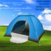 Premium Tent Outdoor Single Double Four-Person Portable Automatic Quick Open Camping Sun Protection_voghion.com