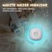 White Noise Machine Baby Soothing Portable White Noise Machine Breathing Night Light_voghion.com
