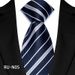 Men's Polyester Material Formal Business Striped Red Hand-Tied Tie Wholesale_voghion.com