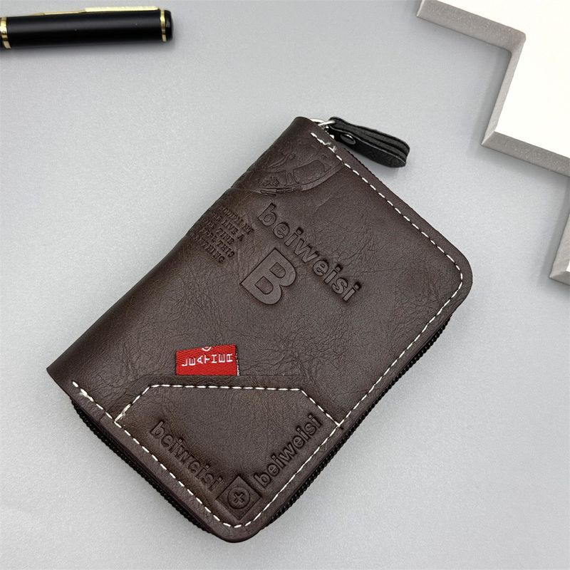 Card Case Men's Premium Feeling Driver's License Multifunctional High Color Value Multi Card Position Large Capacity Portable Card Holder_voghion.com