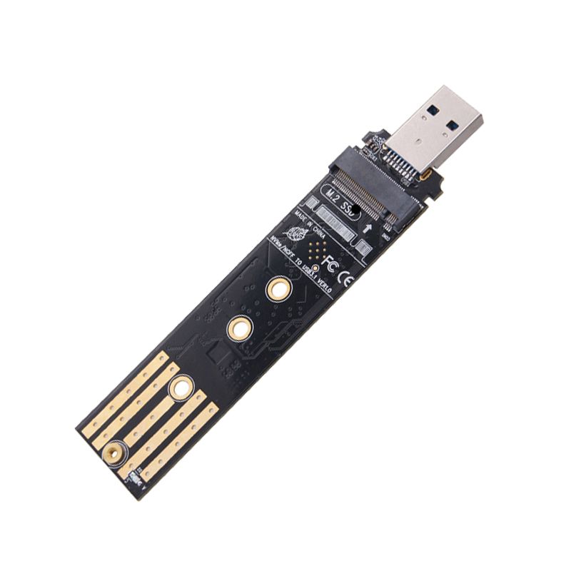 Adapter NVMe NGff SSD Solid State na USB3.1 typc-a za trdi disk M.2 dvojni protokol Bare Card Direct Plug_voghion.com