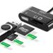 3 v 1 Micro USB Type-C OTG Univerzální rozšiřující čtečka karet Multifunkční čtečka karet TF/SD/U disk/adaptér pro mobilní telefon a fotoaparát_voghion.com