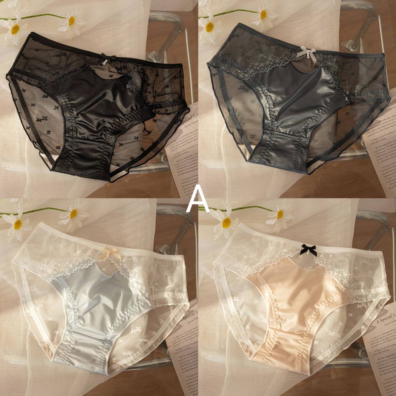 4 tk naiste aluspüksid puuvillased aluspüksid seksikas aluspesu ühevärvilised aluspüksid naiste aluspüksid intiimsed naiste pesu L-XL_voghion.com