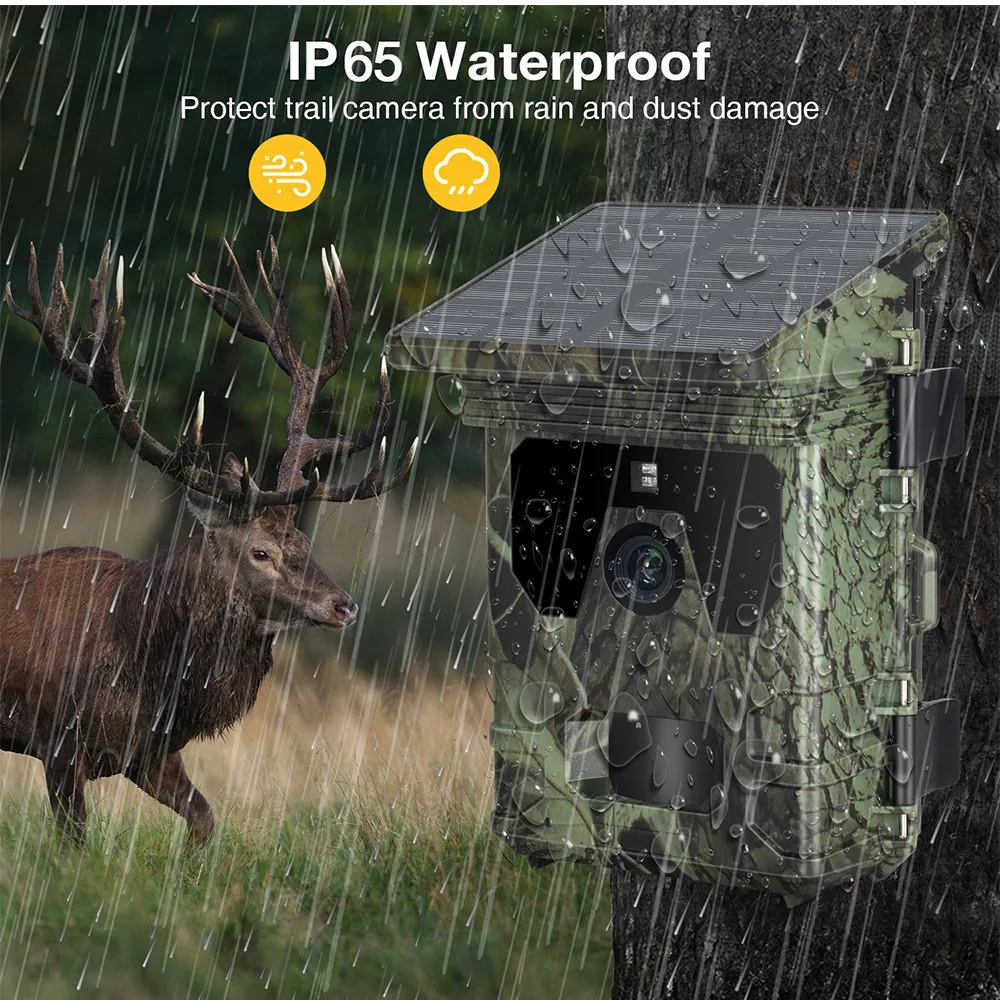 HC 810A āra medību kamera sporta HD nakts redzamības ūdensizturīga infrasarkanā kamera kustību noteikšanas medību kamera_voghion.com