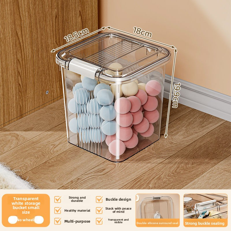 Extra Large Clear Storage Bins With Wheels – Stackable Toy Organizer Box For Kids Room, Closet & Home (Durable PP Plastic, Smooth Edges)​_voghion.com