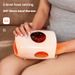 Massageador elétrico de mãos com terapia de calor - Massagem com pressão de ar e shiatsu para alívio da dor nas articulações dos dedos, USB portátil_voghion.com