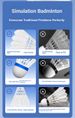 Simulated Nylon Badminton Resistant Windproof Training Outdoor Goose Feather Plastic Resists Stable Flight Genuine Bionic Type_voghion.com