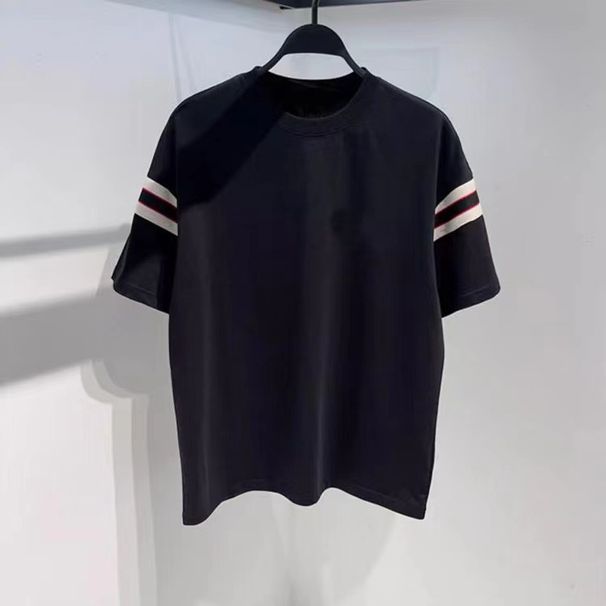 Ανδρικά ρούχα με κοντομάνικο μπλουζάκι Καλοκαιρινό Νέα μάρκα μόδας High End Loose βαμβακερό ελαφρύ πολυτελές καθημερινό μπλουζάκι με στρογγυλή λαιμόκοψη Τάση με μισό μανίκι μπλουζάκι_voghion.com