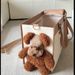 High-Value Carrier Lightweight Breathable Cute Pet Head-Showing Plush Toy Large Capacity Portable Bag_voghion.com
