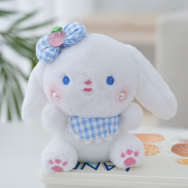 Adorable Bunny Toy Plush Soft Cotton Filled Keychain With Cute Rabbit Design_voghion.com