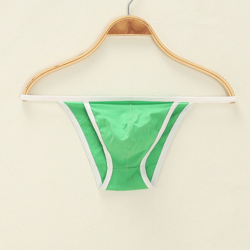 Men's Breathable Low Waist Sexy One-Piece Thong T-Pants Trendy_voghion.com