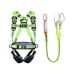 Hexin National Standard Reflective Five-Point Nighttime High-Altitude Work Double Hook Fall Protection European Style_voghion.com