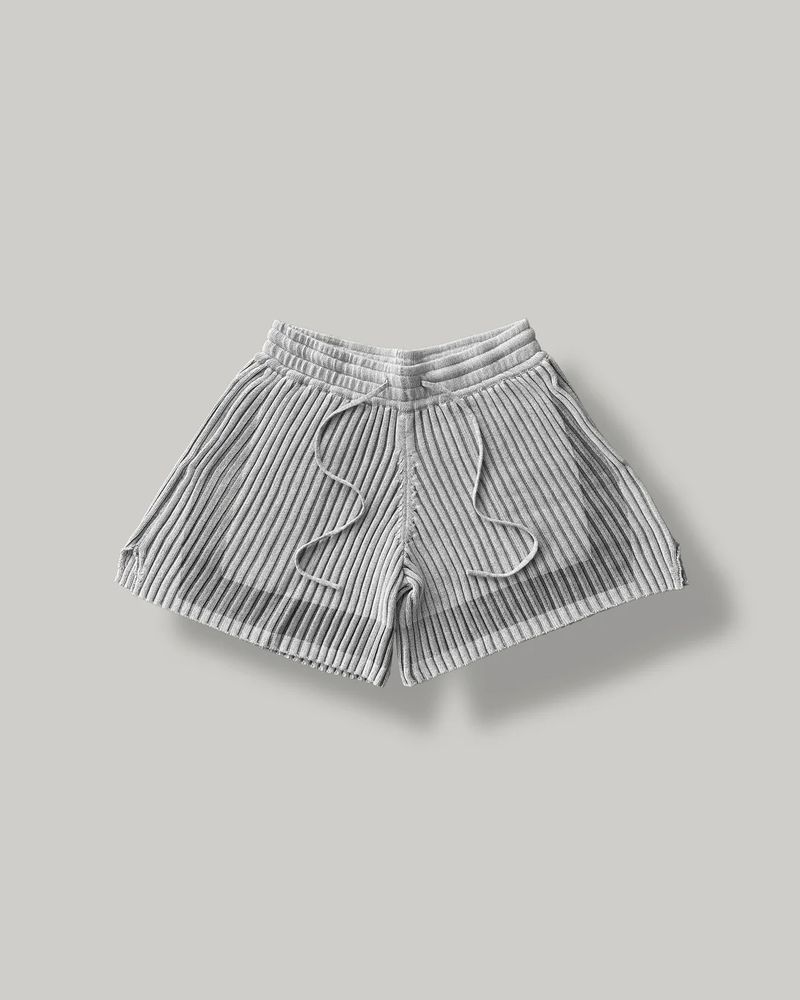 Cross Border Summer New Personalized Digital Printing Tops Fashionable Loose Vertical Striped T Shirt Shorts Two Piece Set_voghion.com