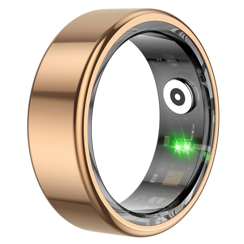 R02 Smart Ring Waterproof Blood Pressure Blood Oxygen Sleep Heart Rate Monitoring Photo Men's And Women's Ring_voghion.com